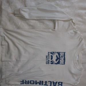 White Long Sleeve - Baltimore Maryland Since 1729